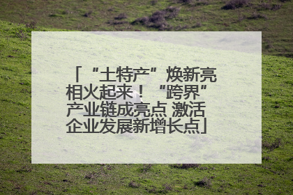 “土特产”焕新亮相火起来！“跨界”产业链成亮点 激活企业发展新增长点