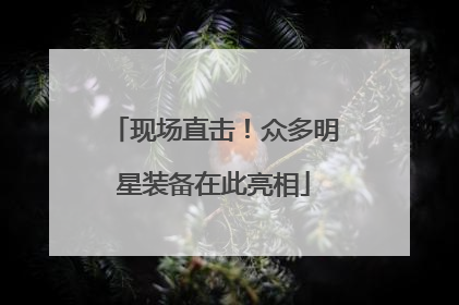 现场直击！众多明星装备在此亮相