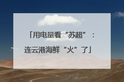用电量看“苏超”：连云港海鲜“火”了