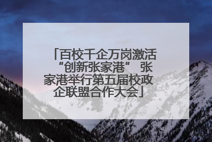 百校千企万岗激活“创新张家港” 张家港举行第五届校政企联盟合作大会