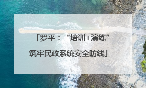 罗平：“培训+演练”筑牢民政系统安全防线