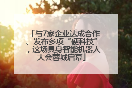 与7家企业达成合作、发布多项“硬科技”，这场具身智能机器人大会蓉城启幕