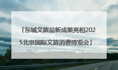 东城文旅最新成果亮相2025北京国际文旅消费博览会