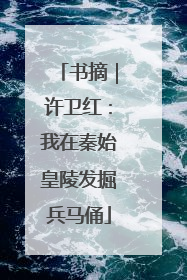 书摘｜许卫红：我在秦始皇陵发掘兵马俑