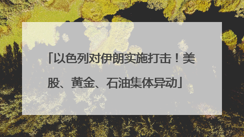 以色列对伊朗实施打击！美股、黄金、石油集体异动