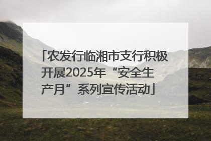 农发行临湘市支行积极开展2025年“安全生产月”系列宣传活动