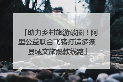 助力乡村旅游破圈！阿里公益联合飞猪打造多条县域文旅爆款线路