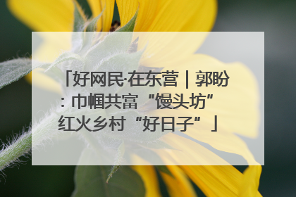 好网民·在东营｜郭盼：巾帼共富“馒头坊” 红火乡村“好日子”