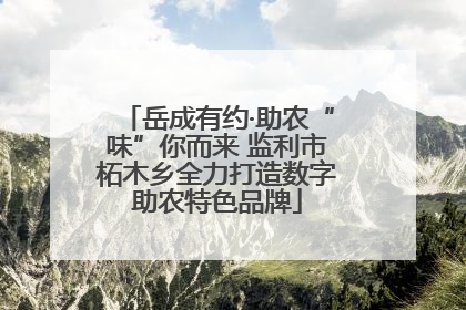 岳成有约·助农“味”你而来 监利市柘木乡全力打造数字助农特色品牌