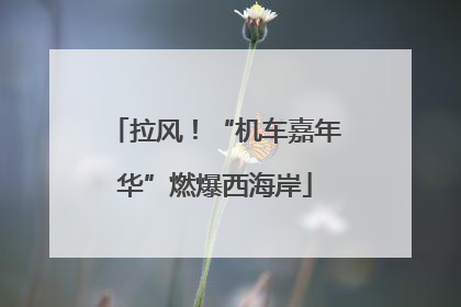 拉风！“机车嘉年华”燃爆西海岸