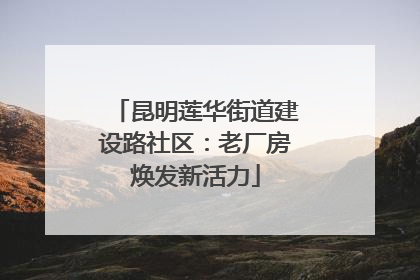 昆明莲华街道建设路社区：老厂房焕发新活力