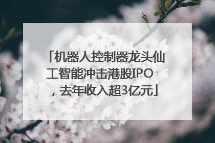 机器人控制器龙头仙工智能冲击港股IPO，去年收入超3亿元