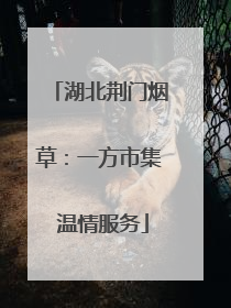 湖北荆门烟草：一方市集 温情服务