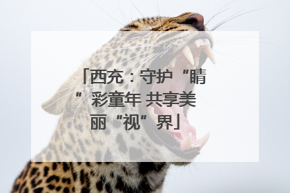 西充：守护“睛”彩童年 共享美丽“视”界
