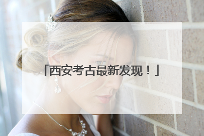 西安考古最新发现！