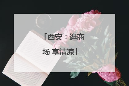 西安：逛商场 享清凉