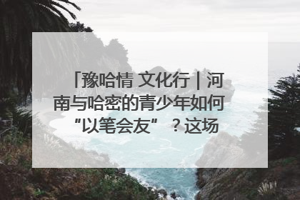 豫哈情 文化行｜河南与哈密的青少年如何 “以笔会友”？这场书画展藏着答案