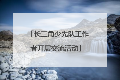 长三角少先队工作者开展交流活动