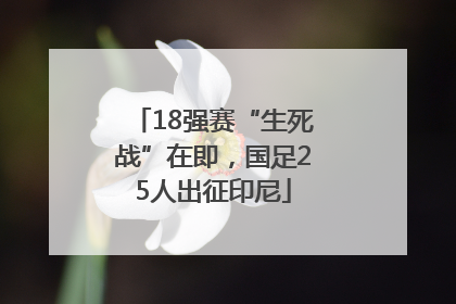 18强赛“生死战”在即，国足25人出征印尼