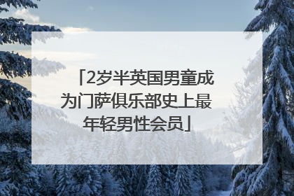 2岁半英国男童成为门萨俱乐部史上最年轻男性会员