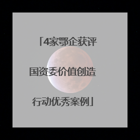 4家鄂企获评国资委价值创造行动优秀案例